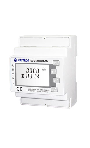 [TPM-CT-E] Meter Trifásico Growatt TPM-CT-E (250A) con toroidal